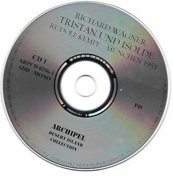 2CD Richard Wagner: Tristan Und Isolde II. & III. AKT - Munchen 08.11.1953 383714