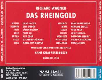 2CD Richard Wagner: Das Rheingold 445400