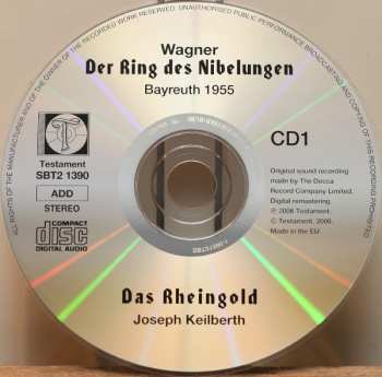 2CD Richard Wagner: Das Rheingold . Recorded Live At The 1955 Bayreuth Festival - First Ever Release 318753