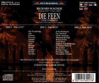 3CD/Box Set Richard Wagner: Die Feen 127497