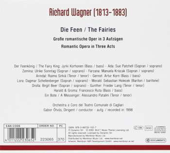 3CD Richard Wagner: Die Feen DIGI