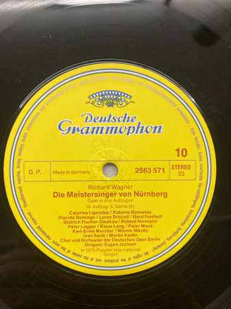 5LP/Box Set Richard Wagner: Die Meistersinger Von Nürnberg 533878