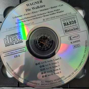 2CD Richard Wagner: Die Walküre · Acts I And II 302120