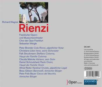 3CD/Box Set Richard Wagner: Rienzi 391454