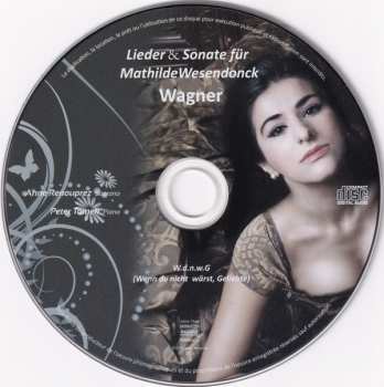 CD Richard Wagner: Lieder & Sonate Für Mathilde Wesendonck 297980