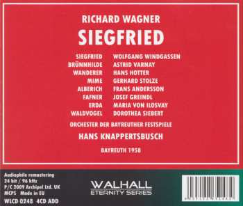 4CD Richard Wagner: Siegfried 434824