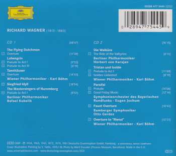 2CD Richard Wagner: Overtures & Preludes 45373