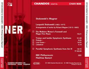 CD Richard Wagner: Stowkowski's Wagner (Die Walküre: Wotan's Farewell And Magic Fire Music / Tristan And Isolde: Symphonic Synthesis / Parsifal: Symphonic Synthesis From Act III) 328758