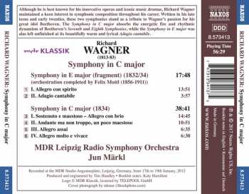 CD Richard Wagner: Symphony In C Major / Symphony In E Major (Fragments)  309799