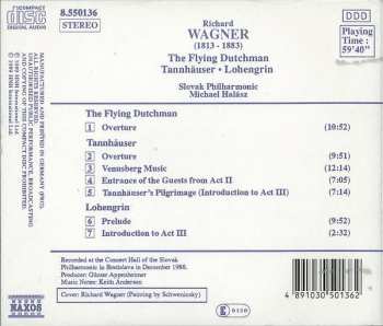 CD Richard Wagner: The Flying Dutchman ● Tannhäuser ● Lohengrin (Orchestral Highlights) 326254
