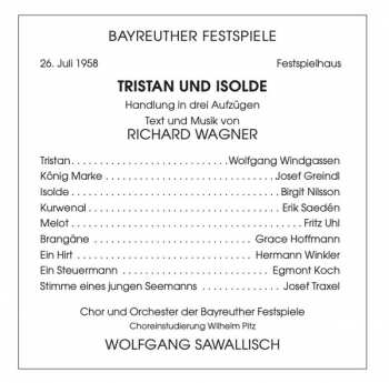 3CD Richard Wagner: Tristan Und Isolde 283431