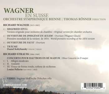 CD Richard Wagner: Wagner En Suisse / Concerto Pour Hautbois 480140