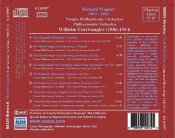 CD Richard Wagner: Wagner: Overtures. Commercial Recordings 1940-50, Vol. 4 288749