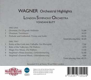 2CD Richard Wagner: Orchestral Highlights 436091
