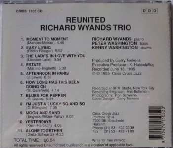 CD Richard Wyands: Reunited 316426