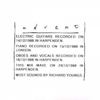 Album Richard Youngs: Advent