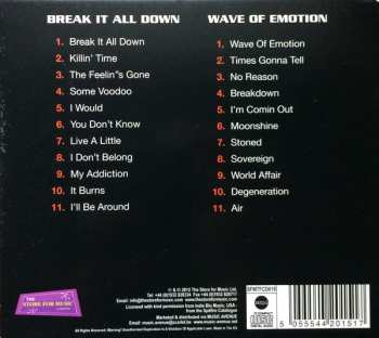 2CD Richie Kotzen: Break It All Down / Wave Of Emotion 5791