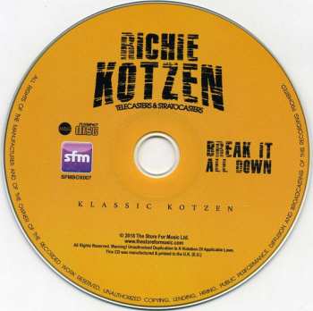 3CD Richie Kotzen: Telecasters & Stratocasters (Klassic Kotzen) 156782