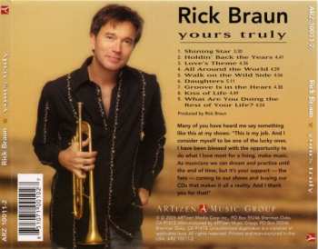 CD Rick Braun: Yours Truly