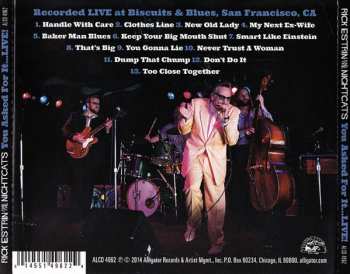 CD Rick Estrin And The Nightcats: You Asked For It...Live! 446253