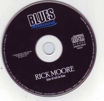 CD Rick Moore: Better Off With The Blues 274387