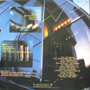 LP Rick Wakeman: Cost Of Living