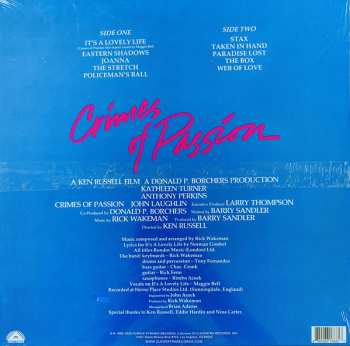 LP Rick Wakeman: Crimes Of Passion LTD | CLR 39386