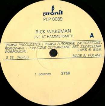 LP Rick Wakeman: Live 340112