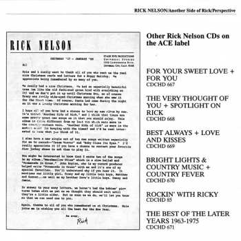 CD Ricky Nelson: Another Side Of Rick / Perspective 267097