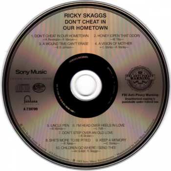 CD/DVD Ricky Skaggs: Don't Cheat In Our Hometown 95171