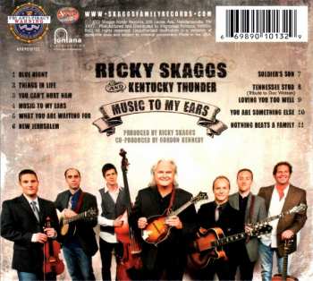 CD Ricky Skaggs & Kentucky Thunder: Music To My Ears 293051
