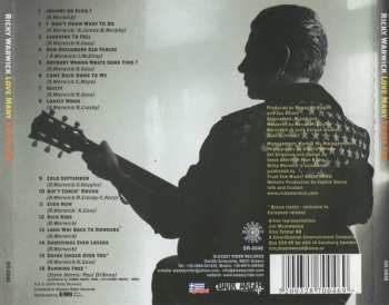 CD Ricky Warwick: Love Many Trust Few 265073