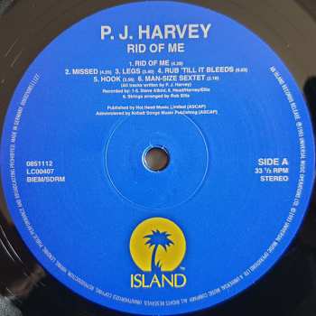 LP PJ Harvey: Rid Of Me 30490
