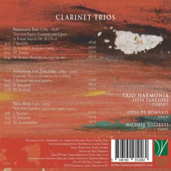 CD Ferdinand Ries: Clarinet Trios 455346