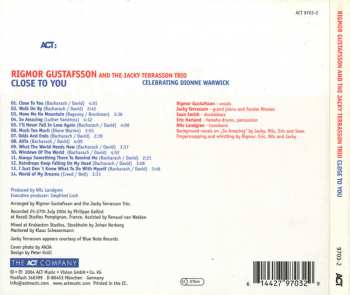 CD Rigmor Gustafsson: Close To You (Celebrating Dionne Warwick) 246164