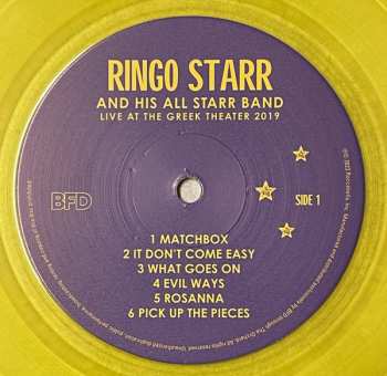 2LP Ringo Starr And His All-Starr Band: Live At The Greek Theater 2019 CLR | LTD 480535