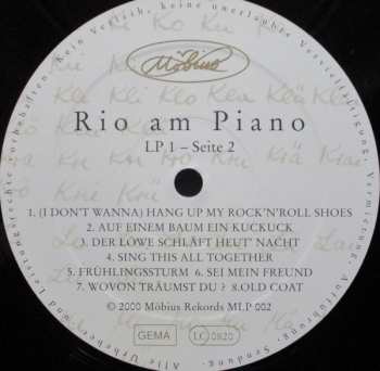 3LP Rio Reiser: Am Piano LTD 77776