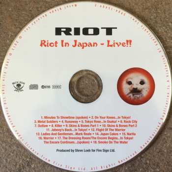 CD Riot: Live In Japan 17592
