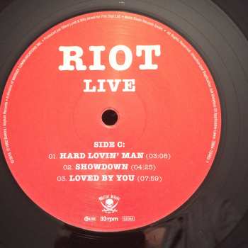 2LP Riot: Restless Breed / Live 72661