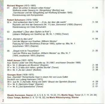 CD Risako Kurosawa: Lieder Und Arien Aus Dresden 436018