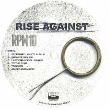 LP Rise Against: RPM10 (Revolutions Per Minute) CLR 133140
