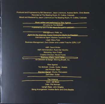 CD Rise Against: The Ghost Note Symphonies, Vol. 1