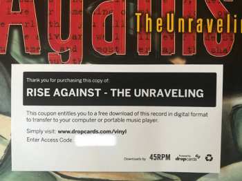 LP Rise Against: The Unraveling 154867