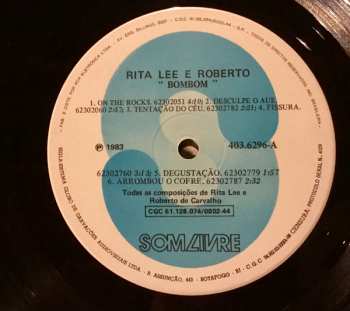 LP Rita Lee & Roberto: Bombom 416183