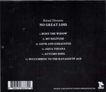 CD Ritual Dictates: No Great Loss 493915