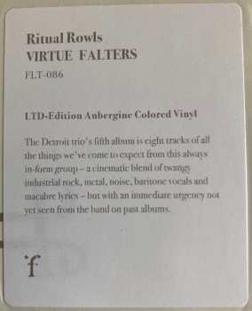 LP Ritual Howls: Virtue Falters LTD | CLR 469664