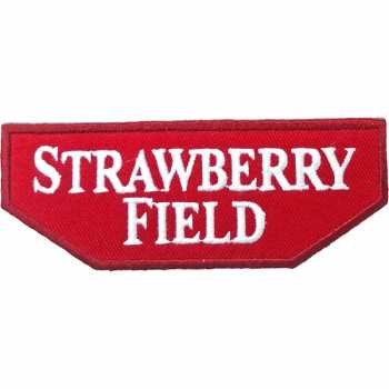 Merch Road Sign: Nášivka Strawberry Field