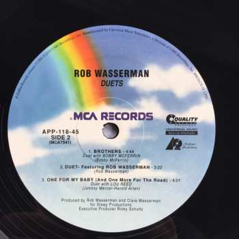 2LP Rob Wasserman: Duets 78713