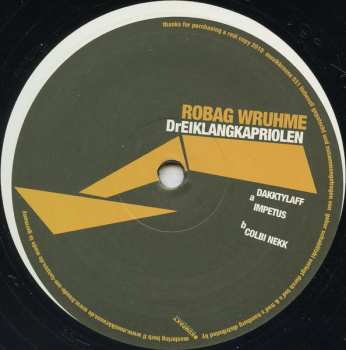 LP Robag Wruhme: Dreiklangkapriolen