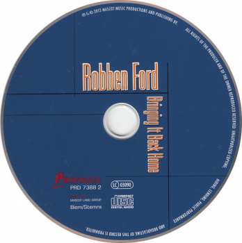 CD Robben Ford: Bringing It Back Home 5939